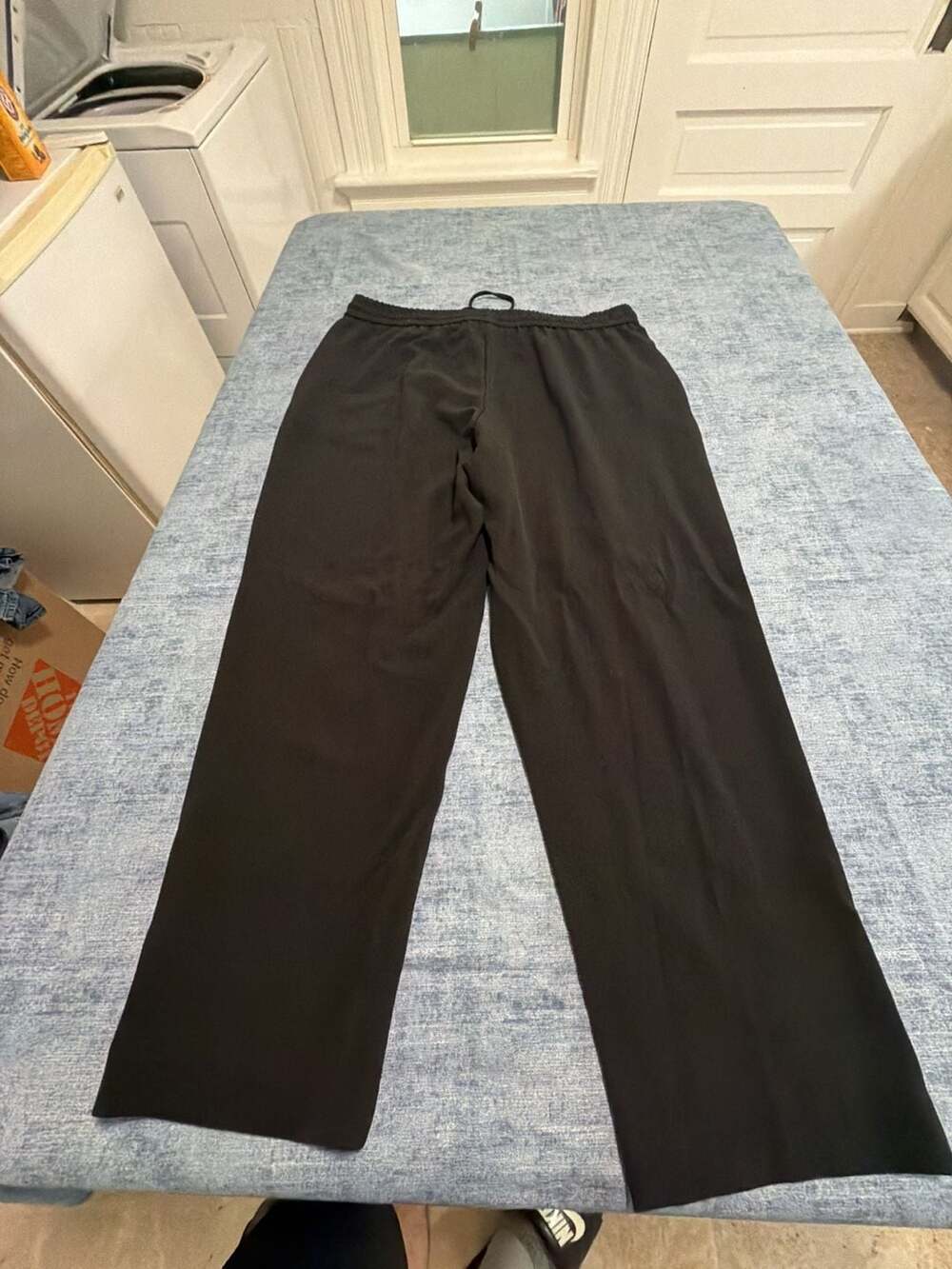 Haver + Blair London Black Pull-On Drawstring Trousers
